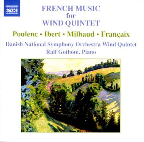 French Music for Wind Quintet - Poulenc / Ibert / Milhaud / Francaix / Gothoni - Musik - NAXOS - 0747313235629 - 22. februar 2005