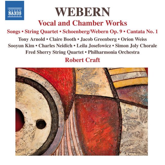 Cover for Arnoldphilharmoniacraft · Webernvocal Chamber Works (CD) (2015)