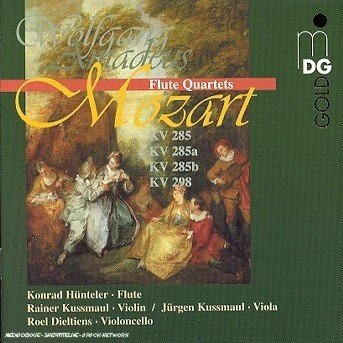 Flötenquartette - Konrad Hünteler - Musiikki - MDG - 0760623096629 - maanantai 16. joulukuuta 2013