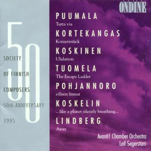 Cover for Segerstam / Avanti Chamber Orchestra · Society of Finnish Composers (CD) (2008)