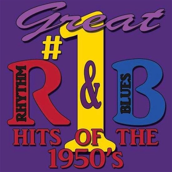 Cover for Great #1 R&amp;B Hits Of The 50's (CD) (2015)