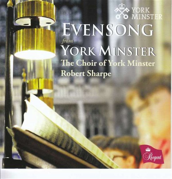 Cover for Choir of York Minster / Benjamin Morris / Robert Sharpe · Evensong From York Minster (CD) (2017)