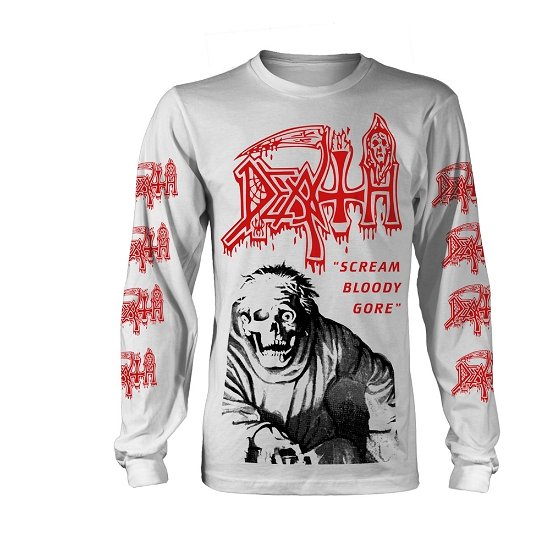 Cover for Death · Scream Bloody Gore (MERCH) [size S] [White edition] (2018)