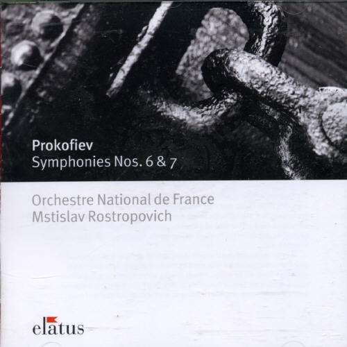 Cover for Prokofiev · PROKOFIEV-SYMPHONIES Nos. 6 &amp; 7-ROSTROPOVICH (CD)
