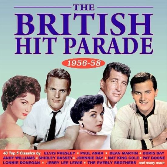 Cover for British Hit Parade 1956-58 / Various · The British Hit Parade 1956-58 (CD) (2018)