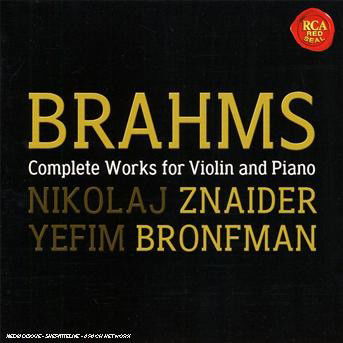 Violin Sonatas - Brahms / Znaider / Bronfman - Musik - SONY MUSIC - 0886970610629 - 24. April 2007