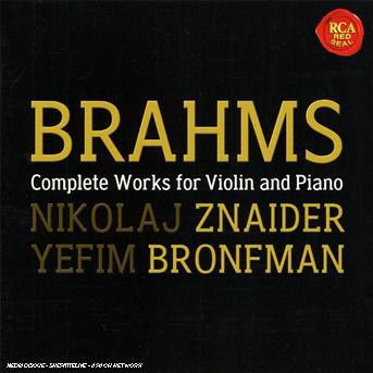 Violin Sonatas - Brahms / Znaider / Bronfman - Muziek - SONY MUSIC - 0886970610629 - 24 april 2007