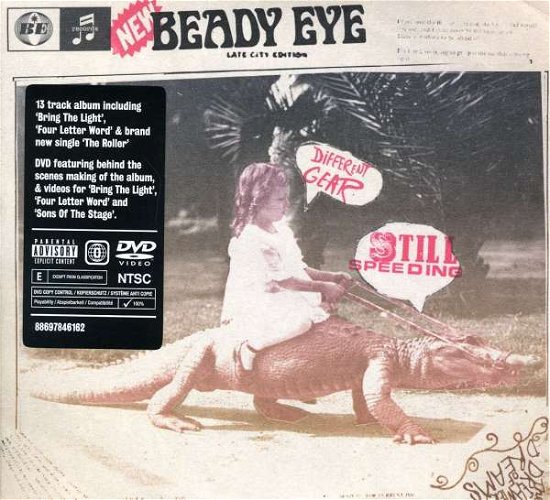 Cover for Beady Eye · Different Gear Still Speeding ( (CD) [Digipak] (2019)