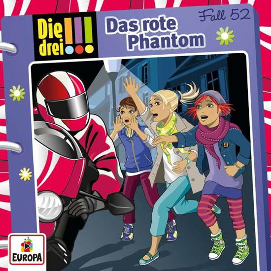 052/das Rote Phantom - Die Drei !!! - Musiikki - EUROPA FM - 0889853587629 - perjantai 1. joulukuuta 2017