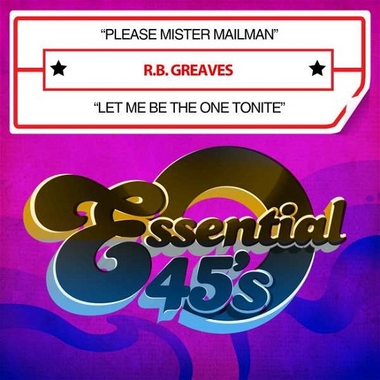 Cover for R.b. Greaves · Please Mister Mailman / Let Me Be The One Tonite-G (CD) (2017)
