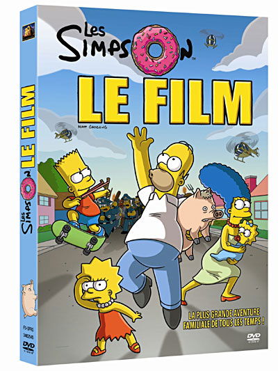 Cover for Les Simpson (Dvd+cartes Postal · Le film (DVD)