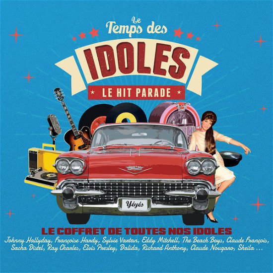 Cover for Le Temps Des Idoles · Le Temps Des Idoles-Le Hit Parade (CD) (2019)