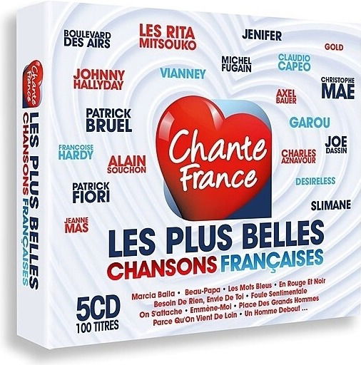 Cover for Chante France · Les Plus Belles Chansons Francaises (CD) (2024)