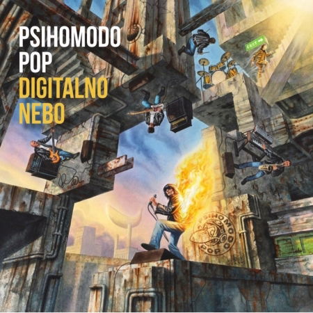 Cover for Psihomodo Pop · Digitalno Nebo (CD) (2019)