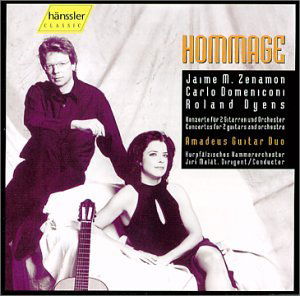 Cover for Amadeus Guitar Duo · Hommage (CD) (2001)