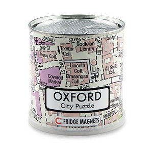 Oxford City Puzzle Magnetic 100 Pieces - City Puzzle - Inne - CRAENEN BVBA - 4260153727629 - 31 stycznia 2017