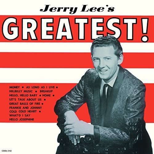 Cover for Jerry Lee Lewis · Jerry Lee's Greatest: Limited (CD) [Remastered edition] (2015)