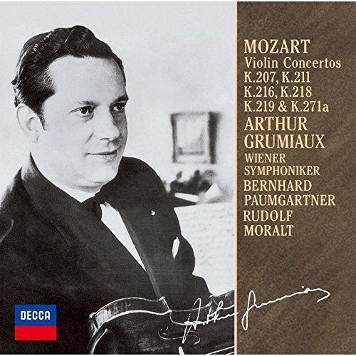 Cover for Arthur Grumiaux · Mozart: Violin Concertos (CD) (2021)