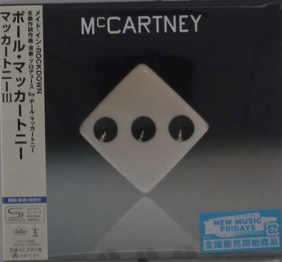 Mccartney 3 - Paul Mccartney - Musikk - UNIVERSAL - 4988031411629 - 18. desember 2020