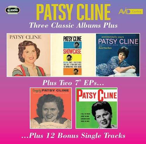 Three Classic Albums Plus - Patsy Cline - Musiikki - AVID - 5022810724629 - perjantai 3. elokuuta 2018
