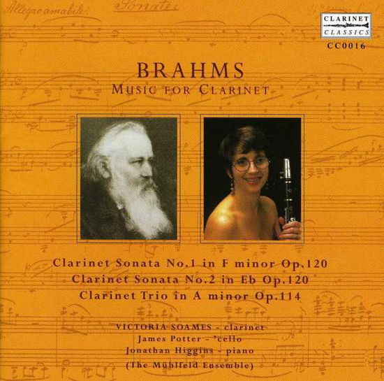 Cover for Brahms Johannes · Sonata X Clar N.1, N.2 Op.120, Trio (CD) (1997)