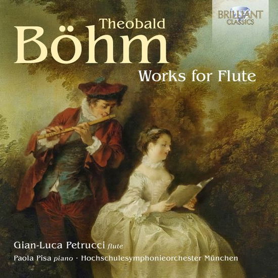 Cover for Gian-luca Petrucci / Paola Pisa / Hochschulesymphonieorchester Munchen · Bohm: Works For Flute (CD) (2024)