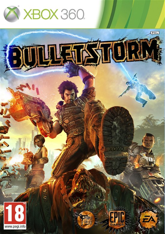 Cover for Spil-xbox · Bulletstorm (X360) (2011)