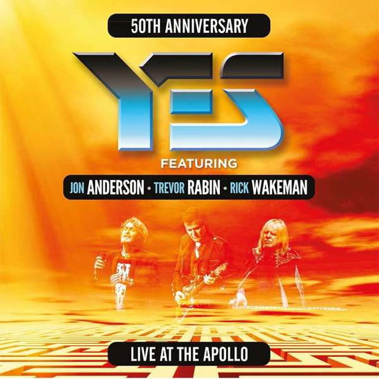 Cover for Yes Featuring Jon Anderson, Trevor Rabin, Rick Wakeman · Live at the Apollo (CD) (2018)