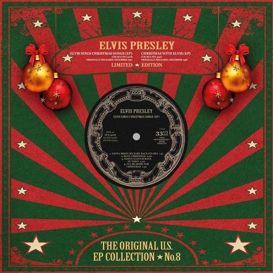 Cover for Elvis Presley · The Christmas Ep (Red Vinyl) (VINYL) [Coloured edition] (2019)