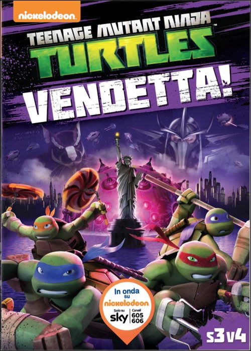 Cover for Teenage Mutant Ninja Turtles · Season 03 #04 - Vendetta (DVD) (2016)