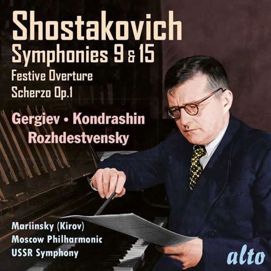 Shostakovich: Symphonies No.9 & No.15 - Valery Gergiev / Lso / Melodiya - Musikk - ALTO - 5055354413629 - 5. april 2019