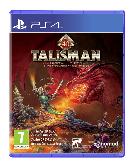 Cover for Nomad Games · Talisman 40th Anniversary Edition PS4 (GAME)