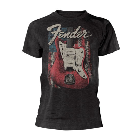 Fender · Distressed Guitar (Jazzmaster) (T-shirt) [size L] [Grey edition] (2018)