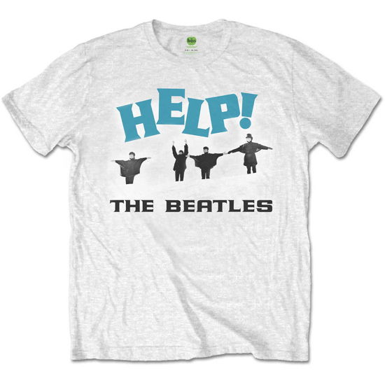 Cover for The Beatles · The Beatles Unisex T-Shirt: Help! Snow (T-shirt) [size XXL] [White - Unisex edition]