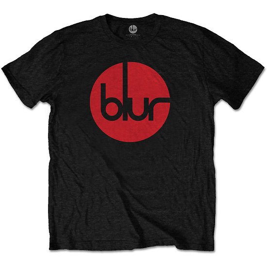 Cover for Blur · Blur Unisex T-Shirt: Circle Logo (CLOTHES) [size S] [Black - Unisex edition] (2020)