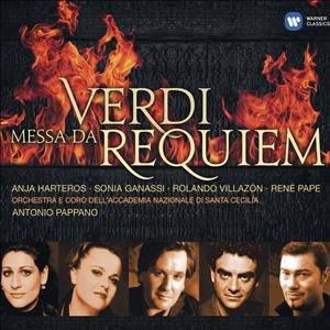 Verdi / Messa Da Requiem - Antonio Pappano / Santa Cecilia - Musik - WARNER CLASSICS - 5099969893629 - 7. September 2009