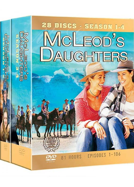 Mcleods Daughters Sæson 1-4 - V/A - Movies - SOUL MEDIA - 5709165554629 - November 14, 2013