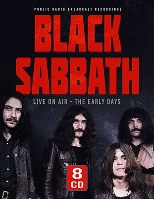 Cover for Black Sabbath · Live On Air (CD) (2023)