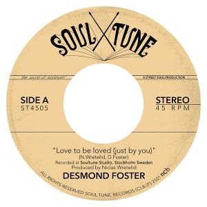 Cover for Desmond Foster · Love to Be Loved (Just by You) (7&quot;) (2021)