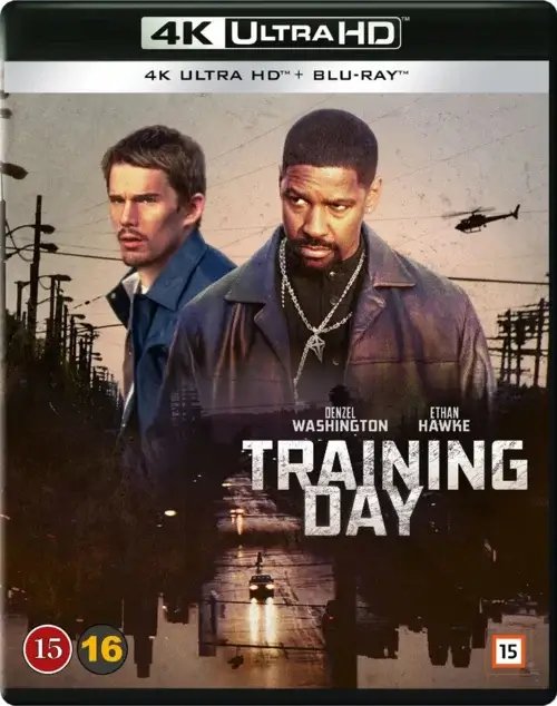 Cover for Training Day (4K UHD Blu-ray) (2023)