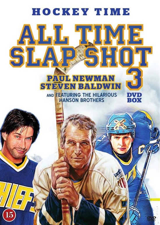 Hockey Time - All Time Slap Shot (3-dvd) - Hockey Time - Film -  - 7350007151629 - 26. oktober 2021