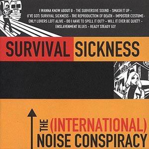 Cover for International Noise Conspiracy · Survival Sicknes (CD) (2017)