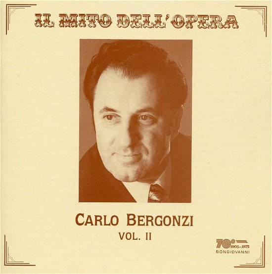 Cover for Carlo Bergonzi · La Boheme / Tosca / Cavalleria Rusticana (CD) (1995)