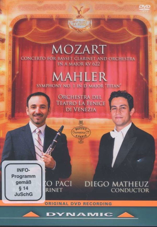 Mozart / Concerto Kv 622 - Paci / Matheuz - Films - DYNAMIC - 8007144337629 - 3 november 2013