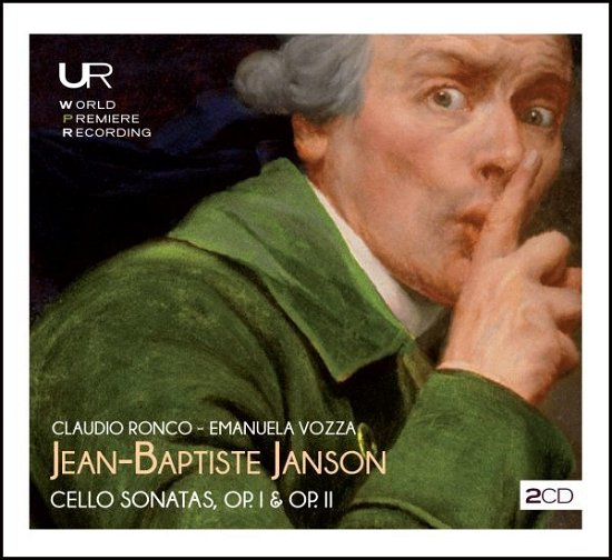 Cover for Claudio Ronco &amp; Emanuel Vozza · Janson: Cello Sonatas Ops. I &amp; II (CD) (2020)