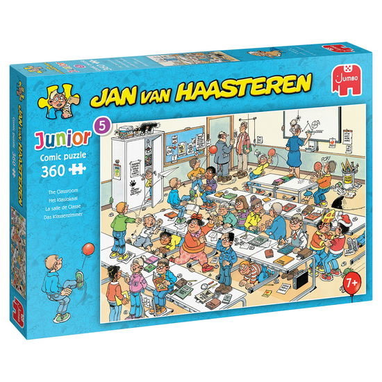 Cover for Jan Van Haasteren · Junior Het Klaslokaal (360 Stukjes) (Spielzeug)