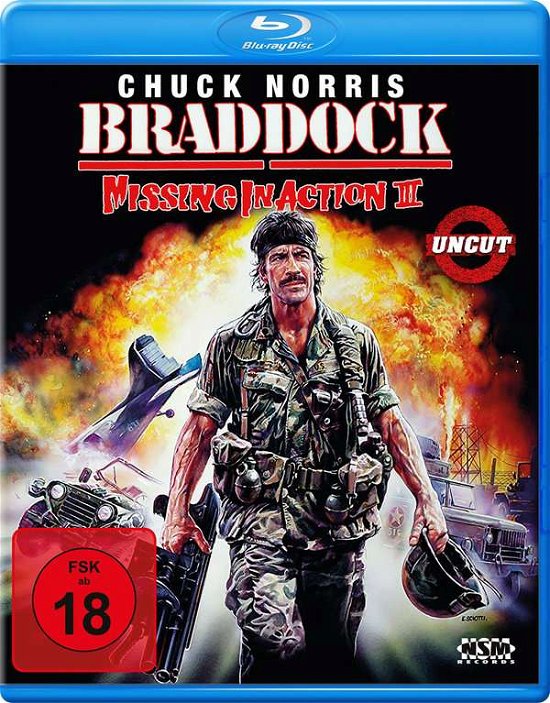 Cover for Chuck Norris · Missing in Action 3: Braddock (Uncut) (Blu-ray) (Blu-ray) (2021)