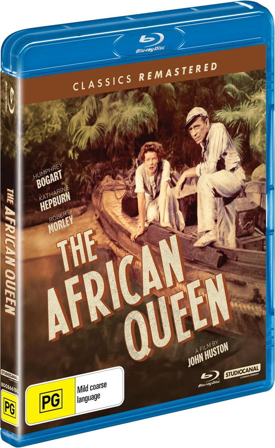 Cover for Bogart, Humphrey, Hepburn, Katharine, Huston, John · The African Queen (Blu-ray) (2024)