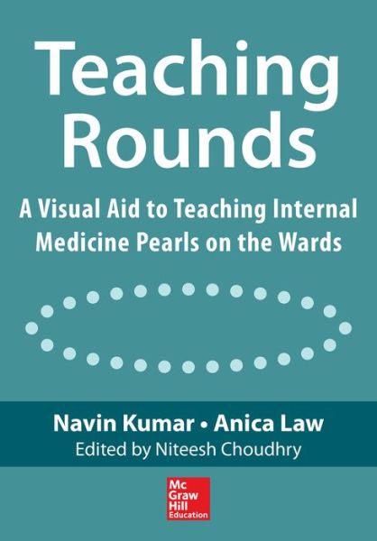 Cover for Navin Kumar · Teaching Rounds: A Visual Aid to Teaching Internal Medicine Pearls on the Wards (Spiral Book) [Ed edition] (2016)