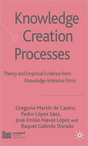 Cover for Raquel Galindo Dorado · Knowledge Creation Processes: Theory and Empirical Evidence from Knowledge Intensive Firms (Hardcover Book) (2007)